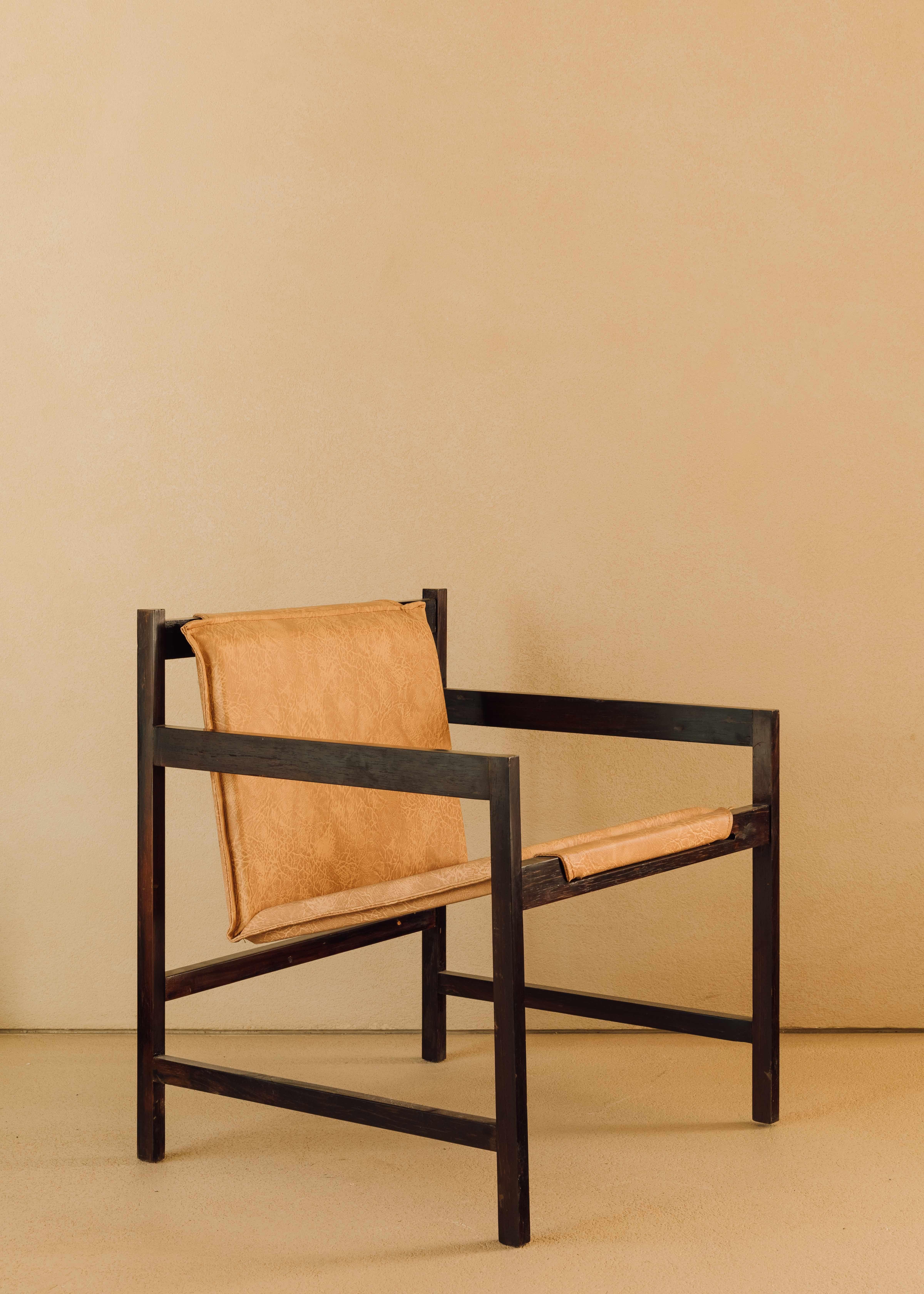 Lia Armchair by Sergio Rodrigues, 1962 In Good Condition For Sale In Melides, PT