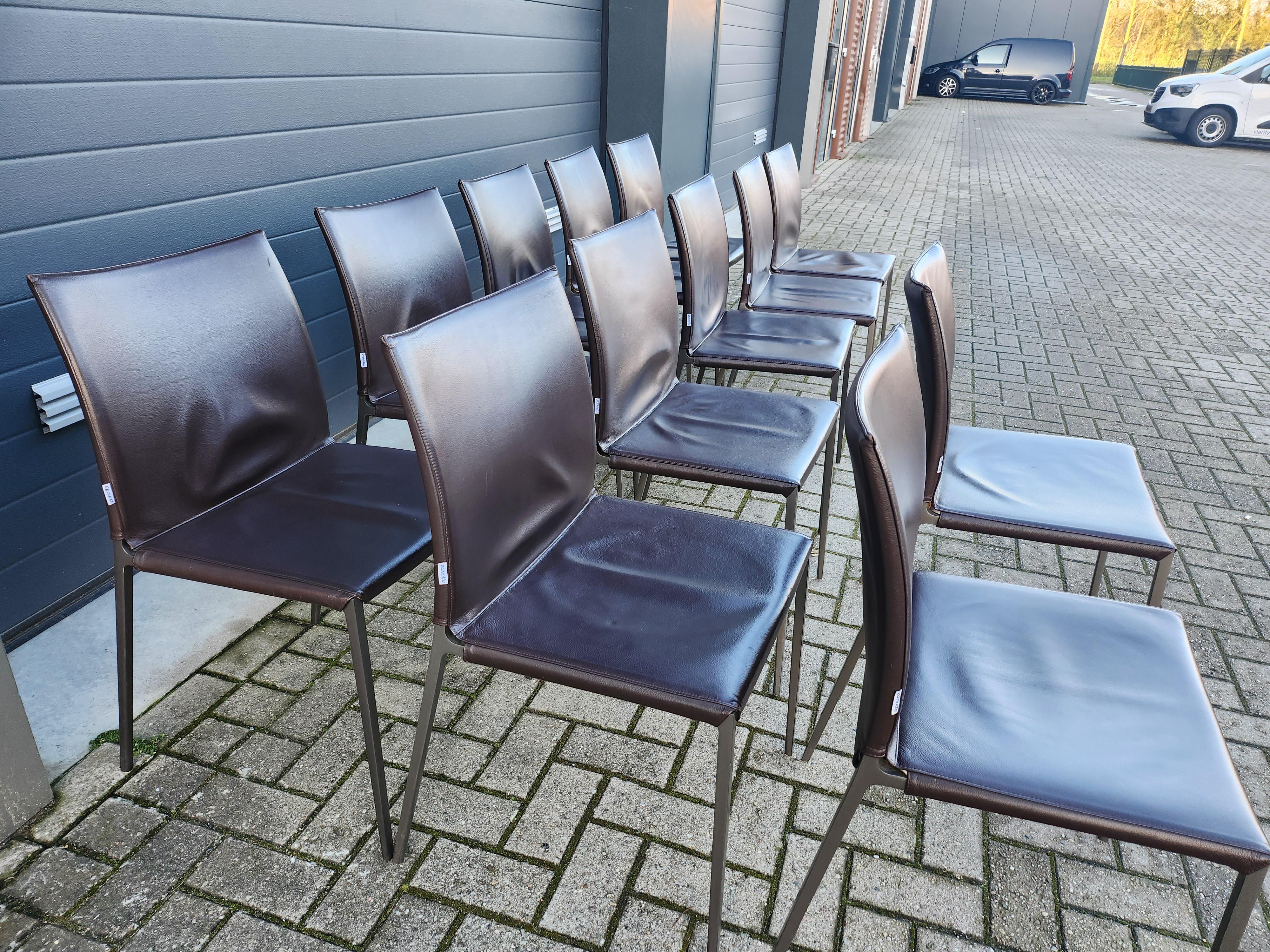 Italian Lia Dining Chairs by Roberto Barbieri for Zanotta