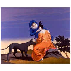 ""LIAISONS I" Originalgemälde Lynn Curlee