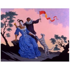 Liaisons VIII, dipinto originale Lynn Curlee