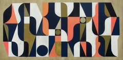 cross currents, Painting, Acrylic on Canvas