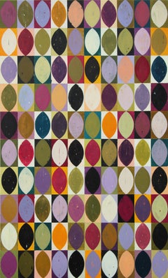 Pulsaciones, Pintura, Acrílico sobre tabla