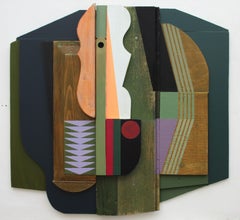 Structured Poetics, Painting, Acrylic on Wood Panel