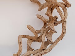 Liana Vine Organic Sculpture in Open Ring Shape, from Thailand, Contemporary