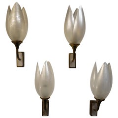 Liane Rougier 1970s Wall Lights