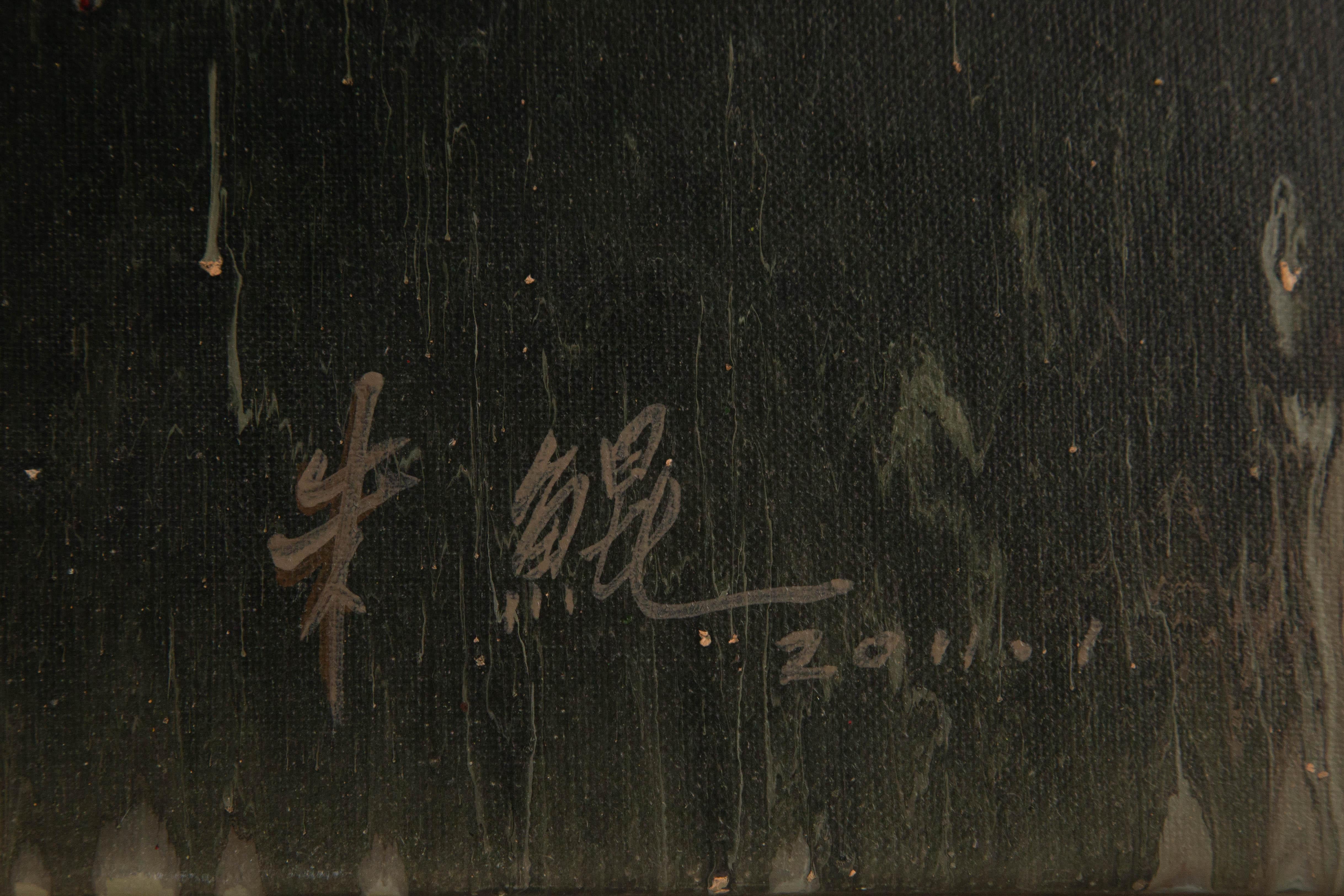 Lianfang Zhu Abstract Original Mixed Media 