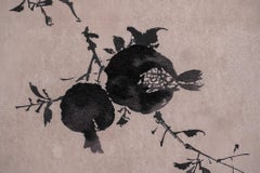 Pomegranate, Chinese Silk Embroidery Painting