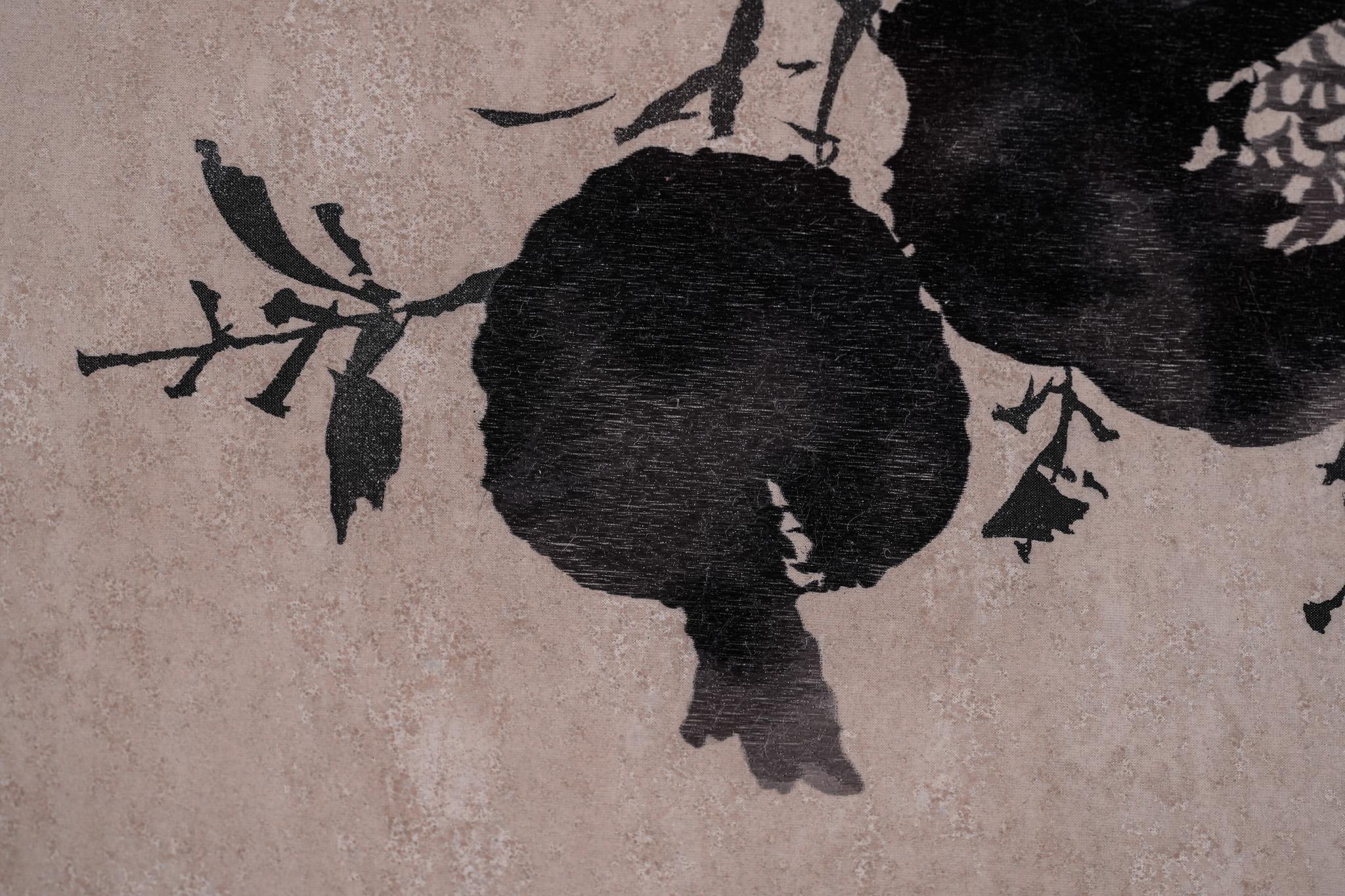 Pomegranate, Chinese Silk Embroidery Painting For Sale 2