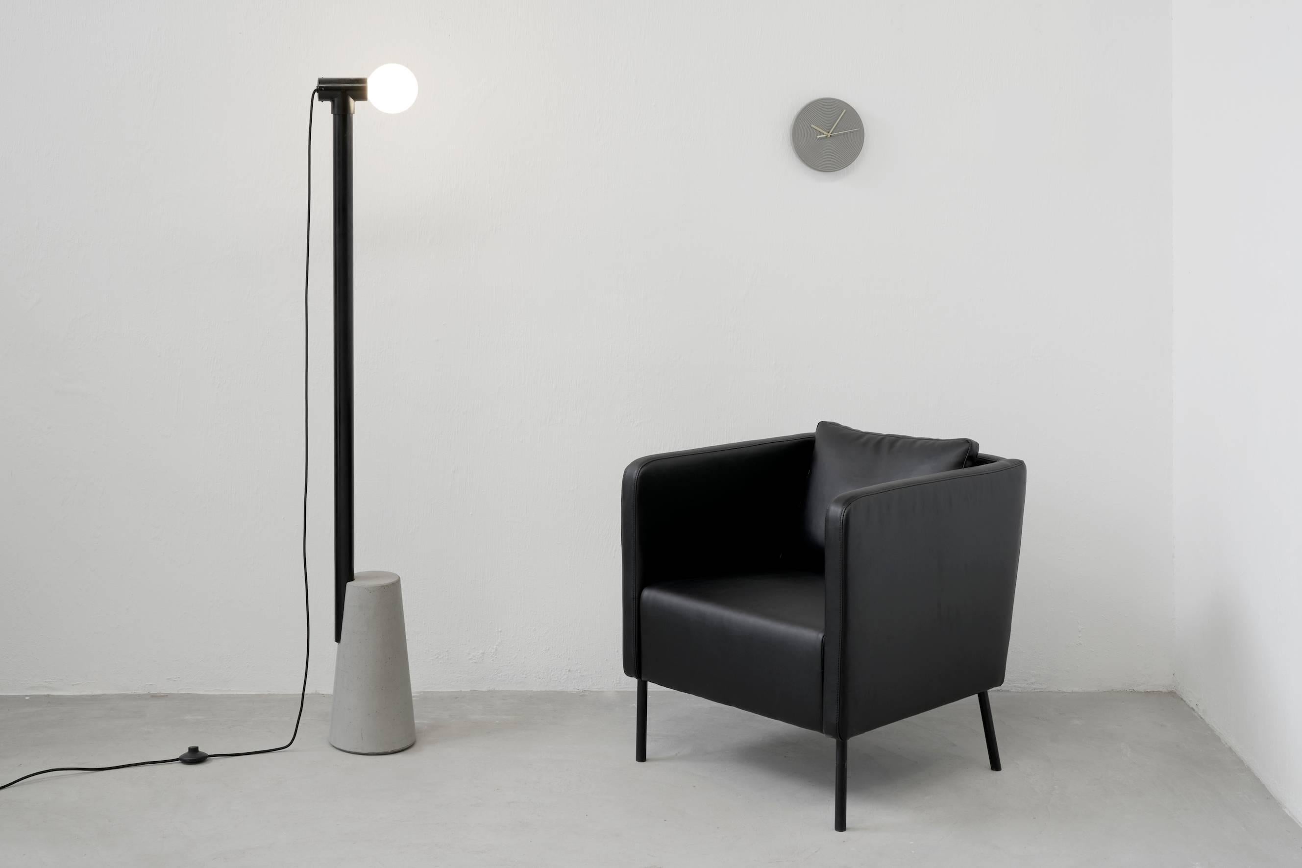 Chinese Liao, Concrete Floor Lamp - Industrial and Minimalism style