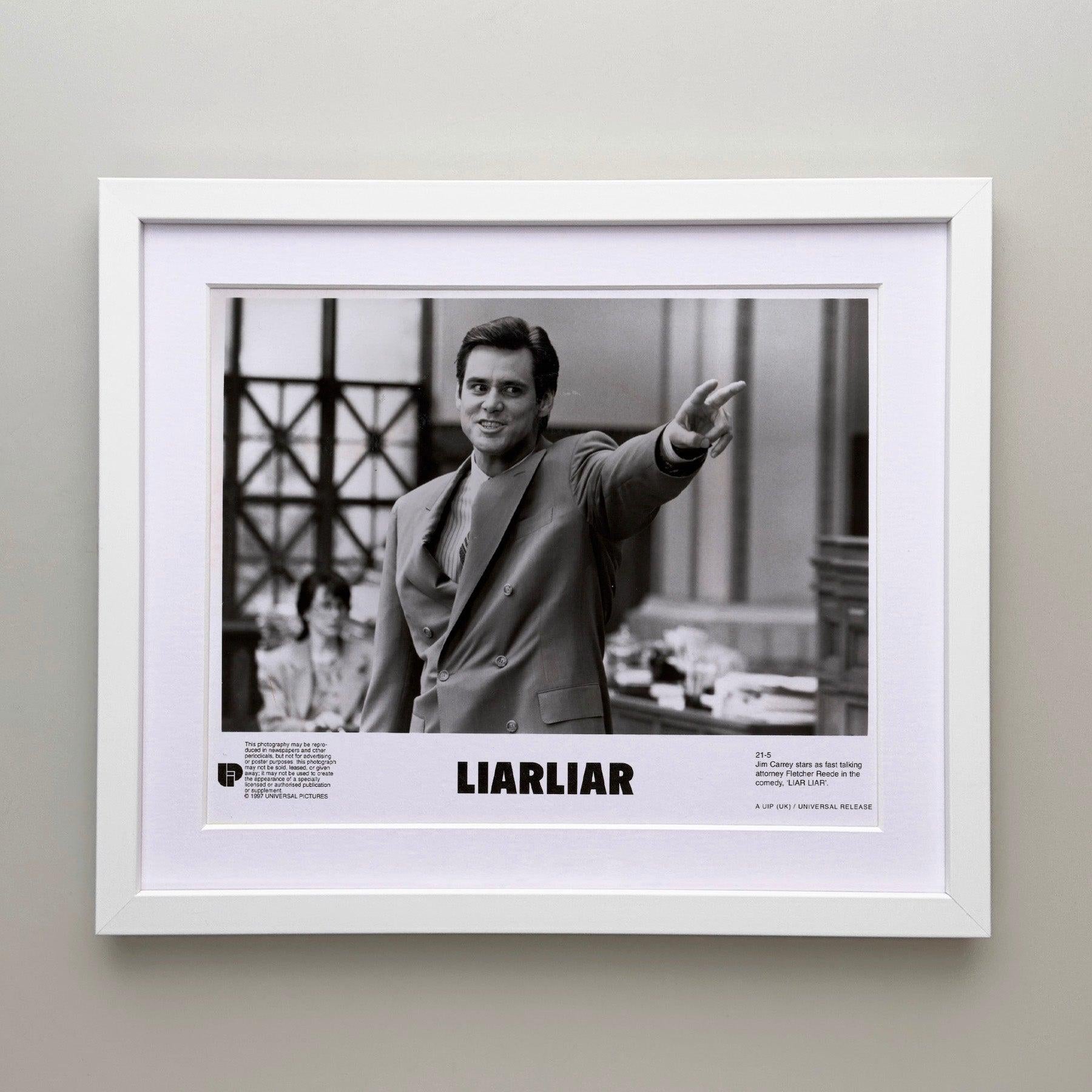 Américain Liar Liar 1997 Publicity Film Movie Press Still Framed en vente