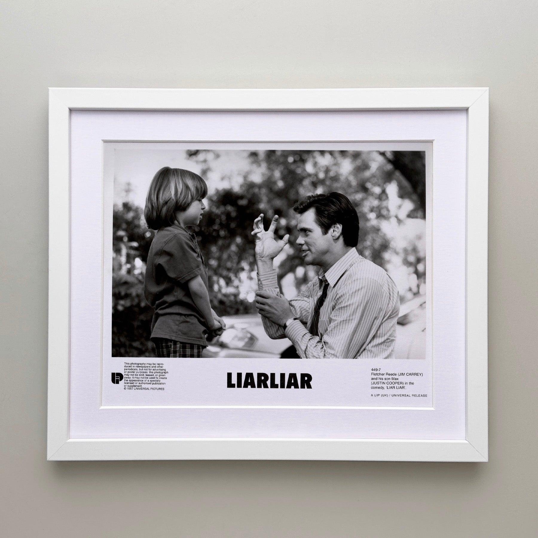 Américain Liar Liar 1997 Publicity Film Movie Press Still Framed en vente