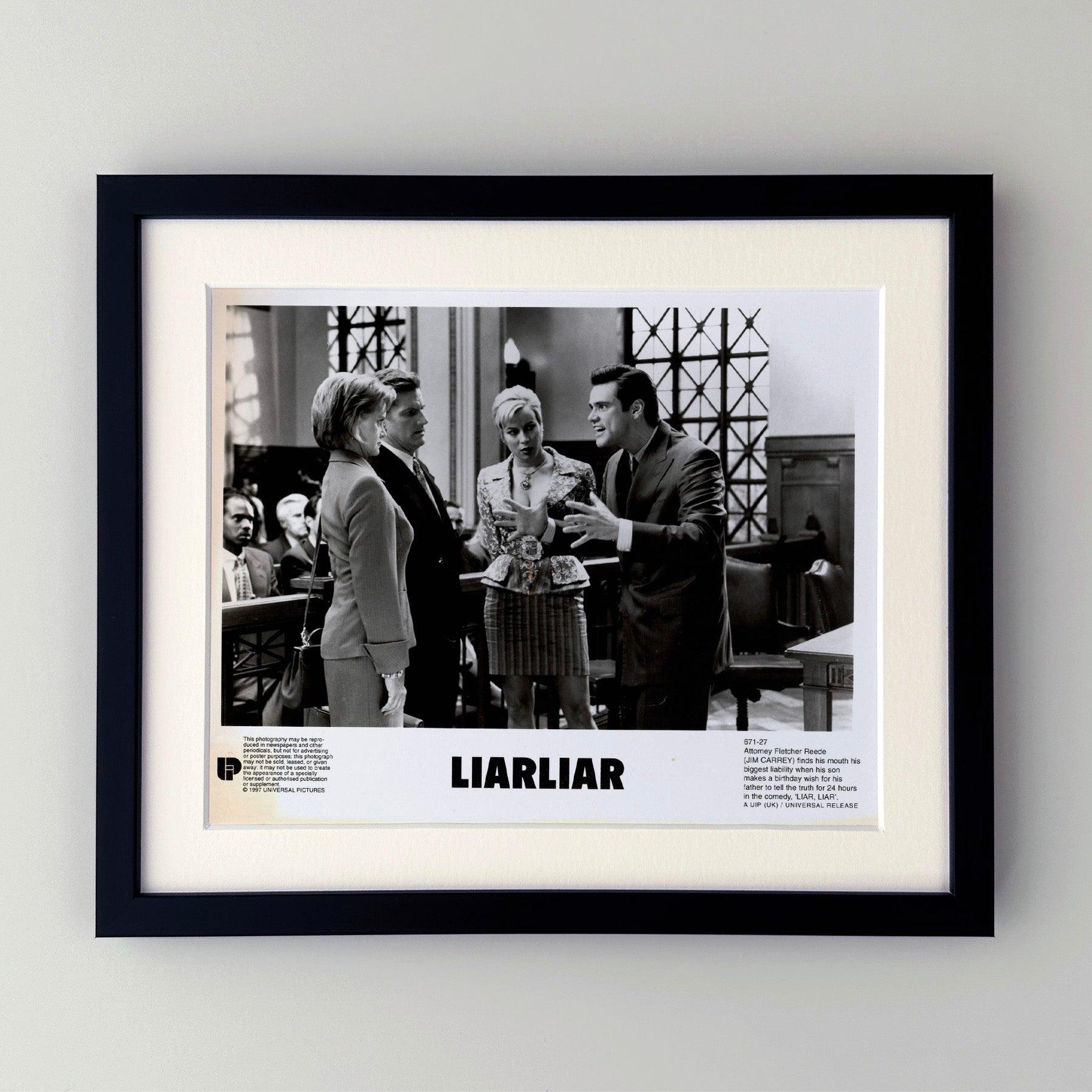 Américain Liar Liar 1997 Publicity Film Movie Press Still Framed en vente