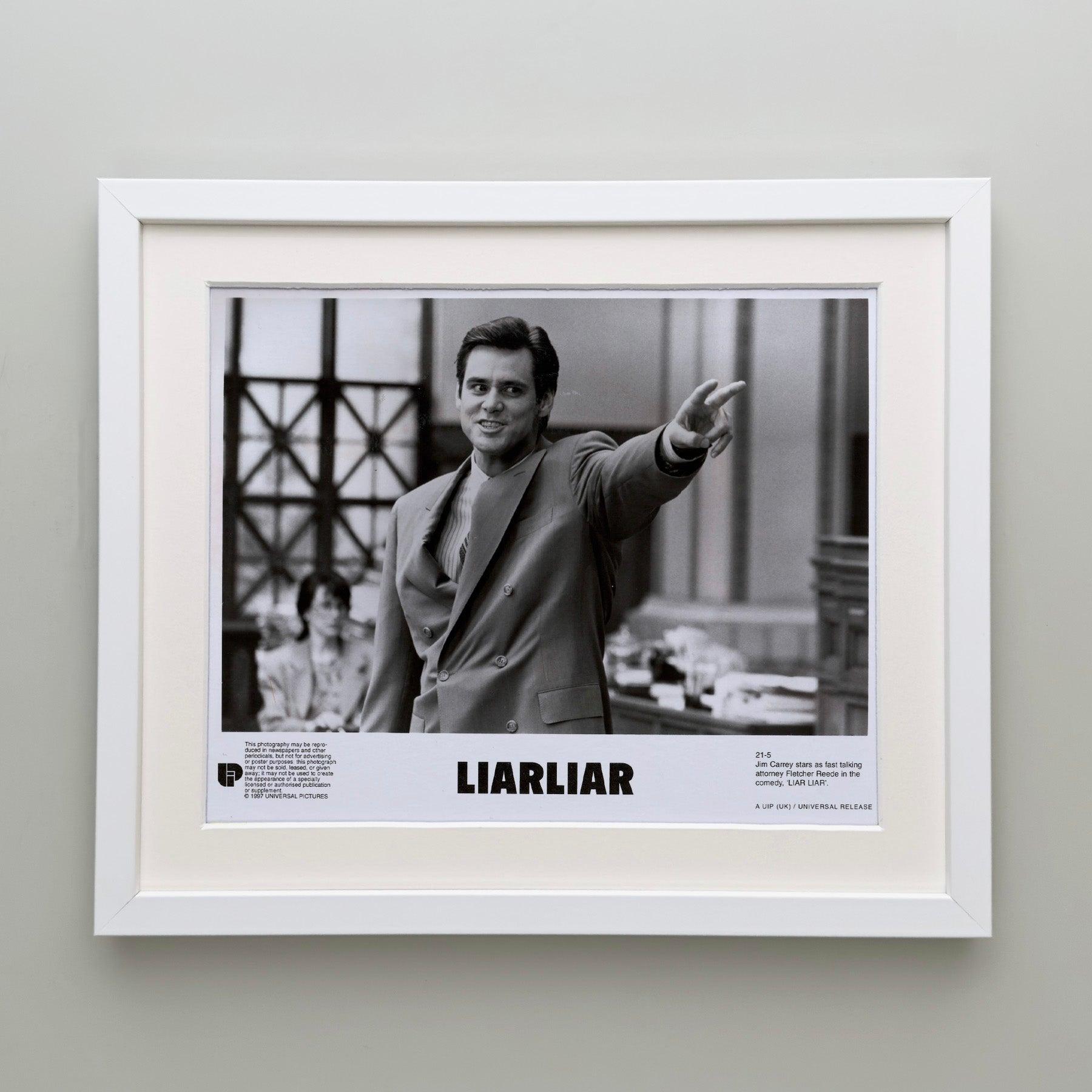 Liar Liar 1997 Publicity Film Movie Press Still Framed Excellent état - En vente à Bath, Somerset