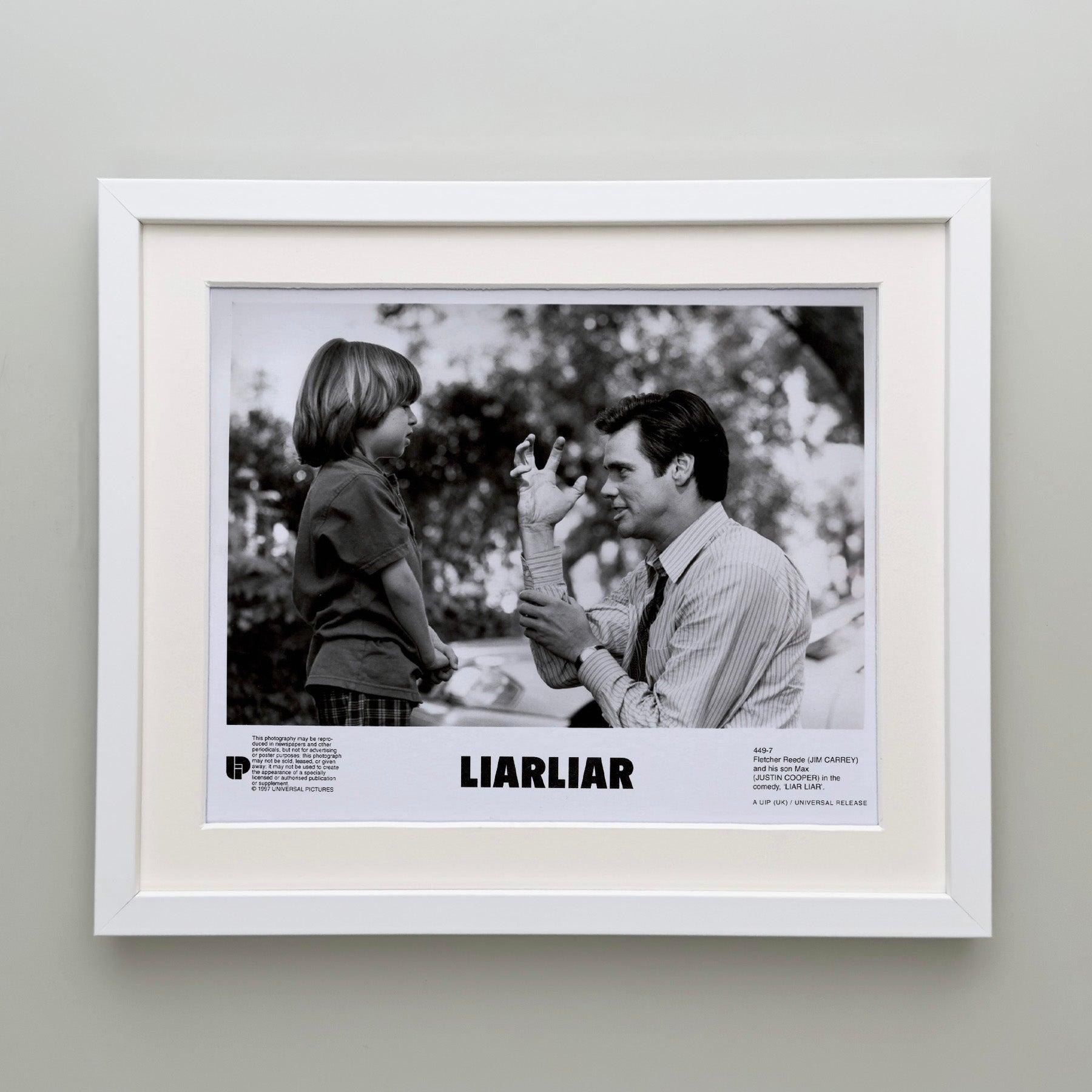 Liar Liar 1997 Publicity Film Movie Press Still Framed Excellent état - En vente à Bath, Somerset