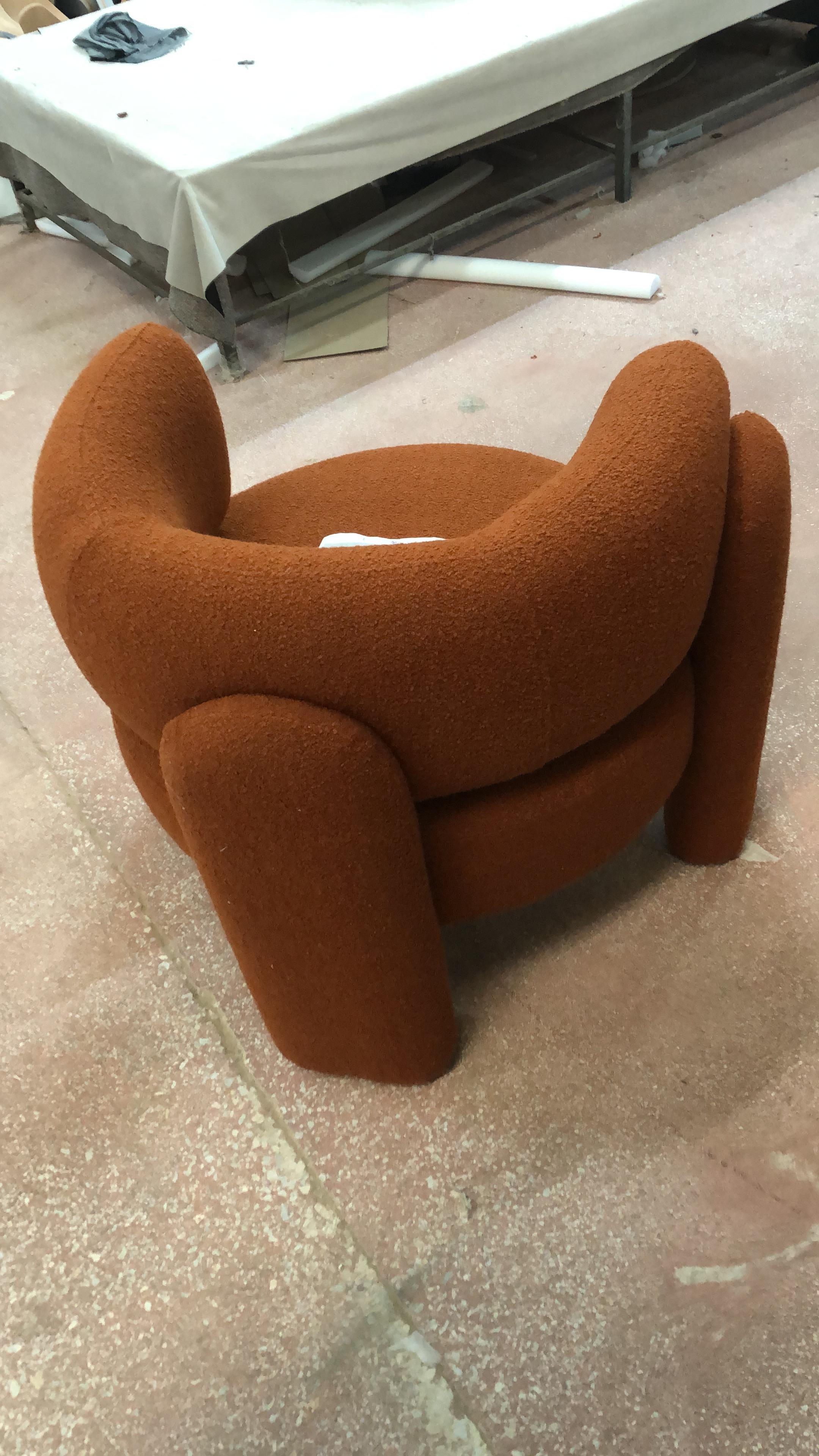 Sillón de terciopelo Liba, sillón cómodo, sofá a medida en Nuevo estado para la venta en İnegöl, TR