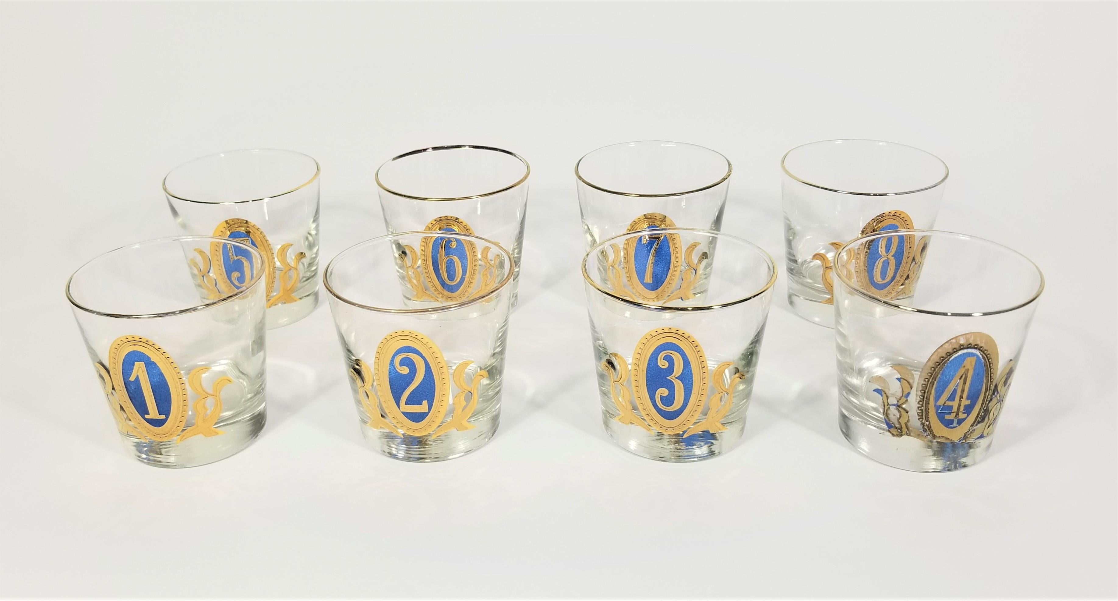 mid century glassware