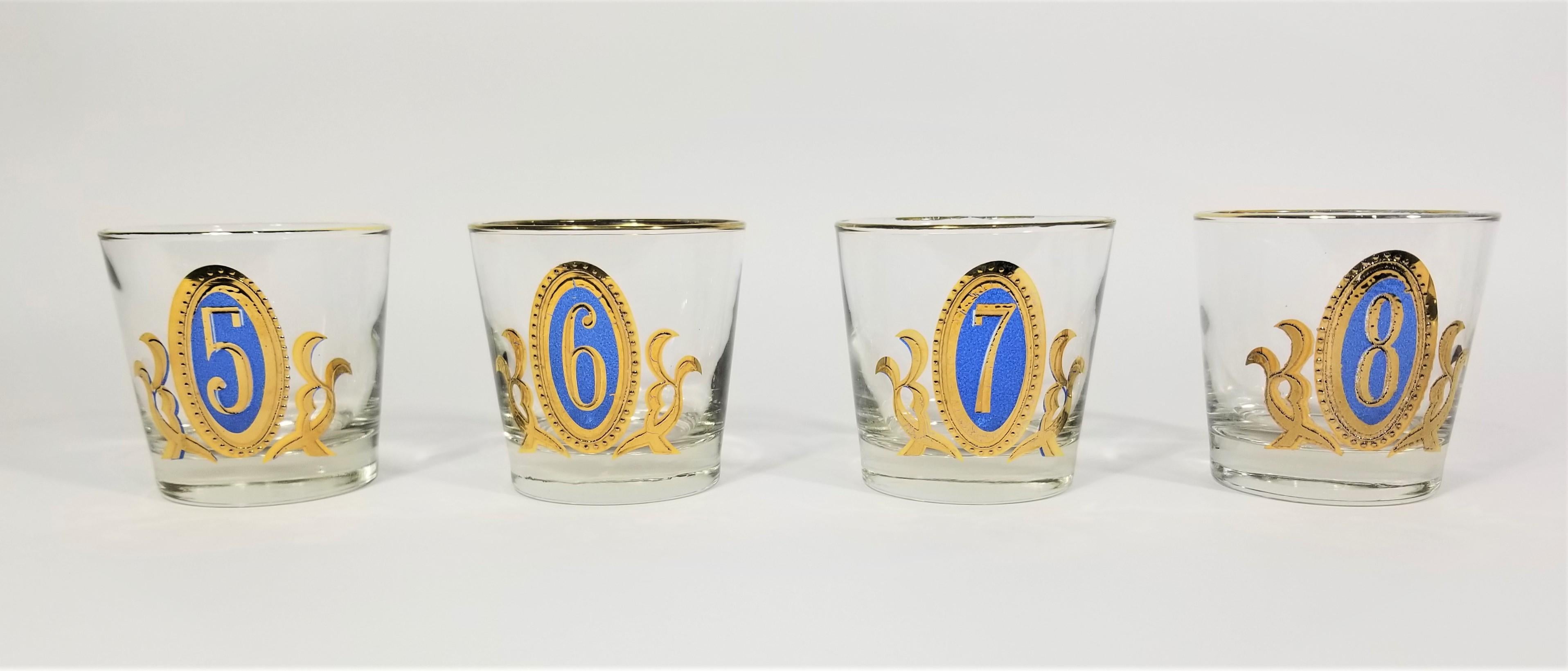 Libbey Glassware Barware Rare Unused in Box Mid Century, 1960s In Excellent Condition For Sale In New York, NY