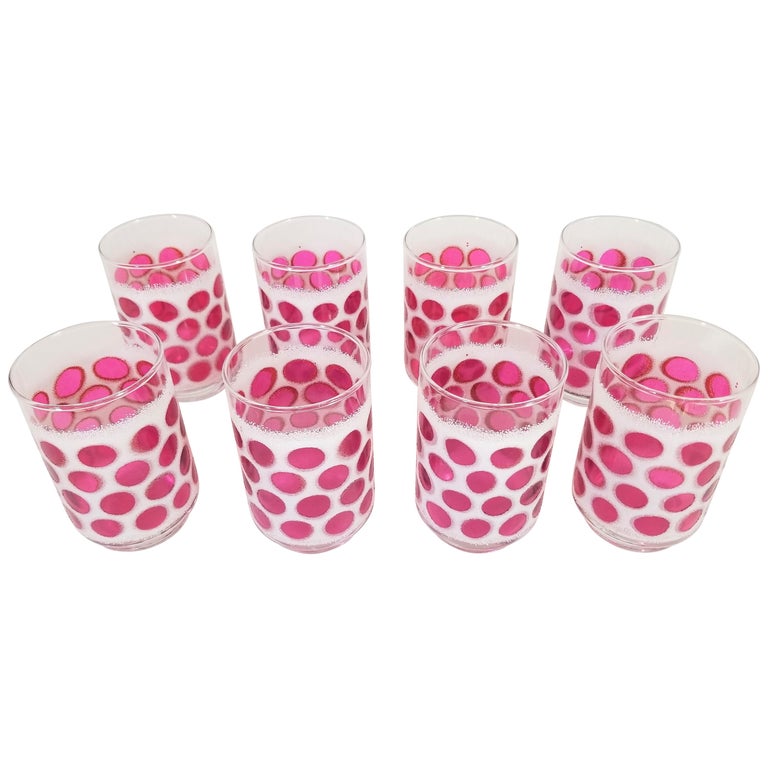 Libbey Midcentury Glassware Set of 8 at 1stDibs