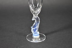 Libbey Silhouette Nash Moonstone Greyhounds