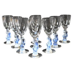Service de cheminée Libbey Nash Series Moonstone Monkey Sherry Silhouette