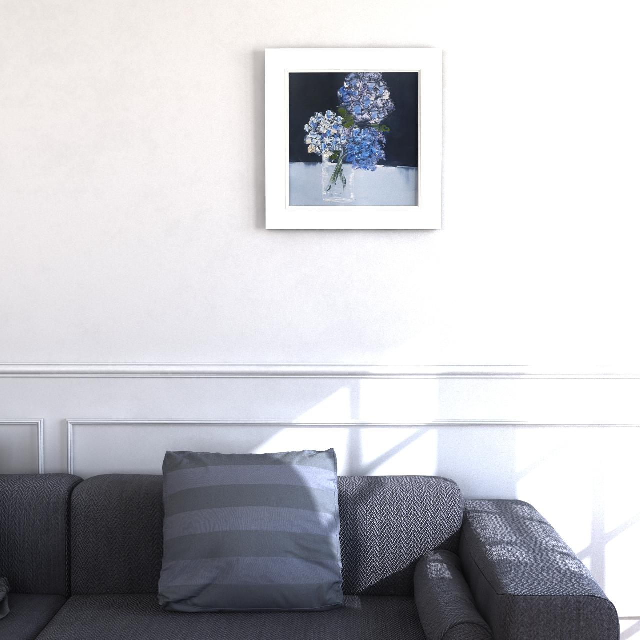 Nero e blu - Painting di Libbi Gooch