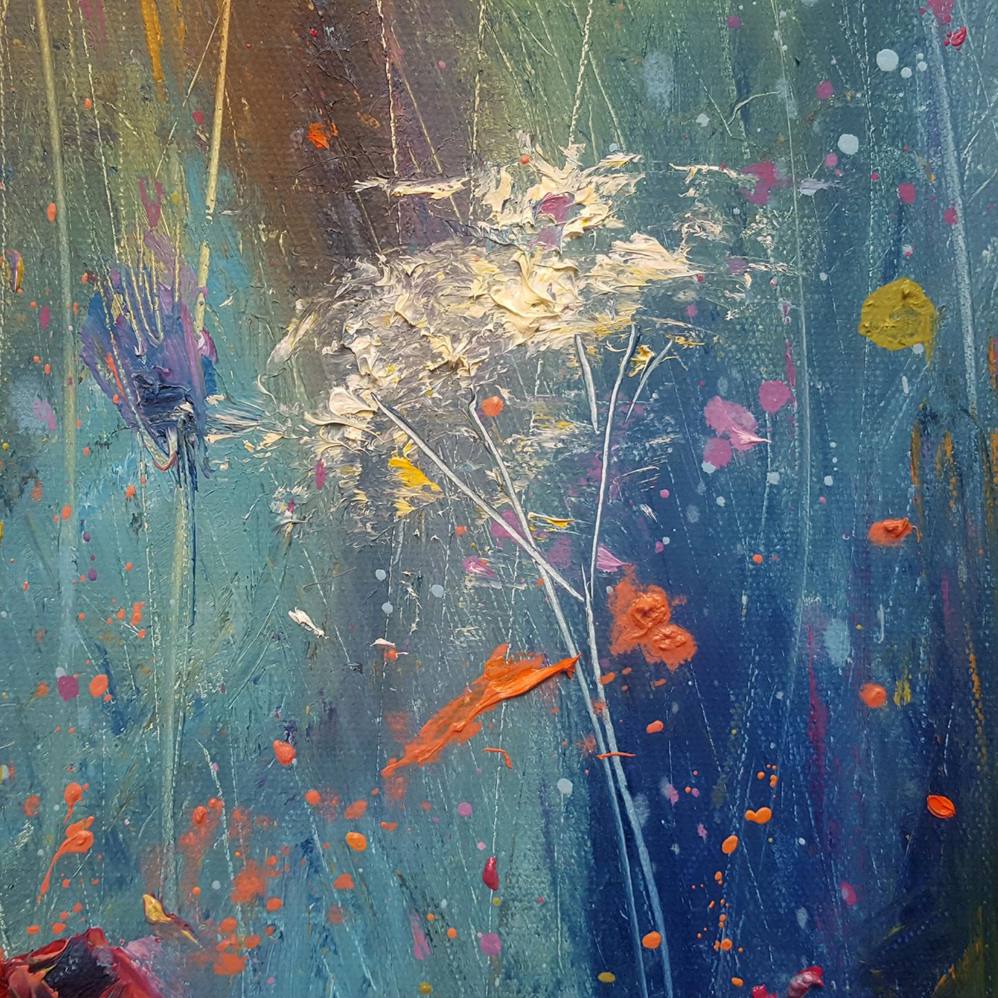 Libbi Gooch, Wildflower Dance, Original Abstract Landscape Painting 1