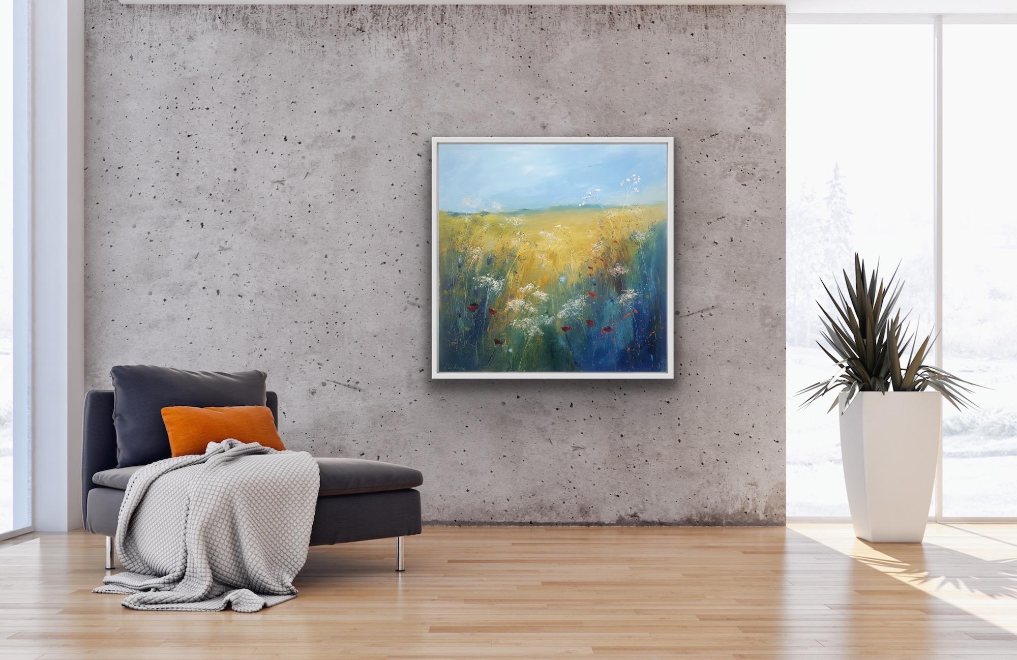 Libbi Gooch, Wildflower Dance, Original Abstract Landscape Painting 4