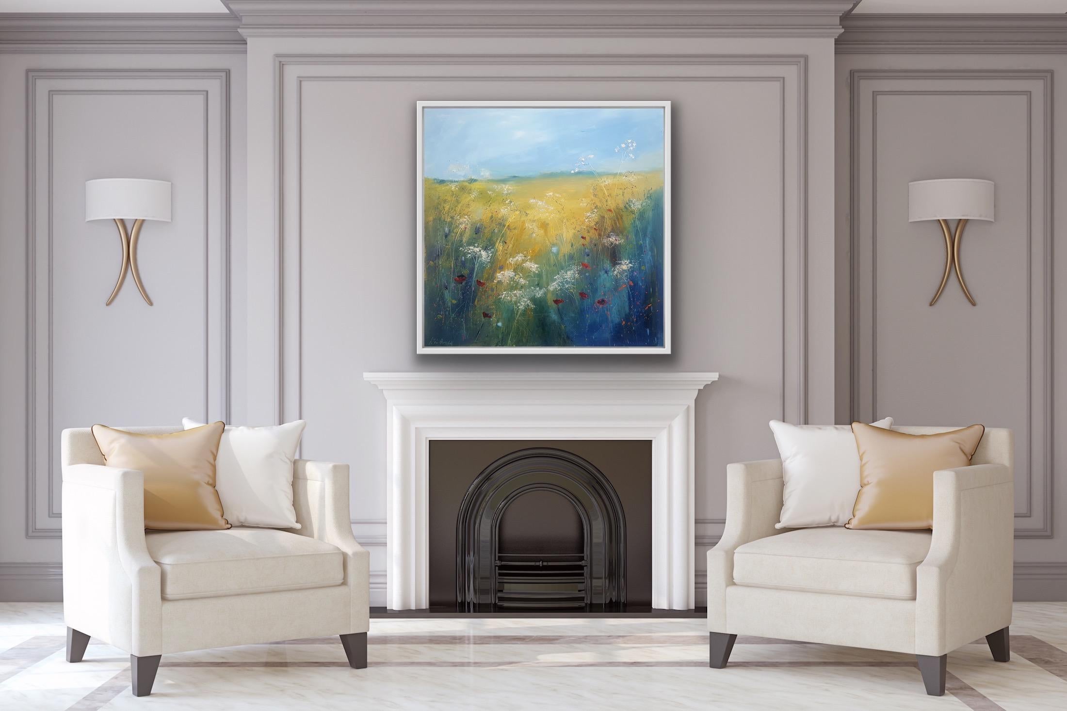 Libbi Gooch, Wildflower Dance, Original Abstract Landscape Painting 5