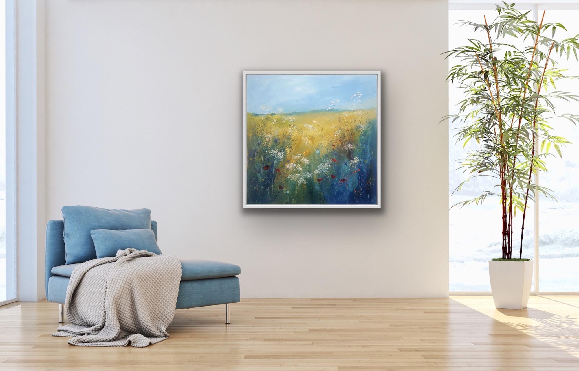 Libbi Gooch, Wildflower Dance, Original Abstract Landscape Painting 6