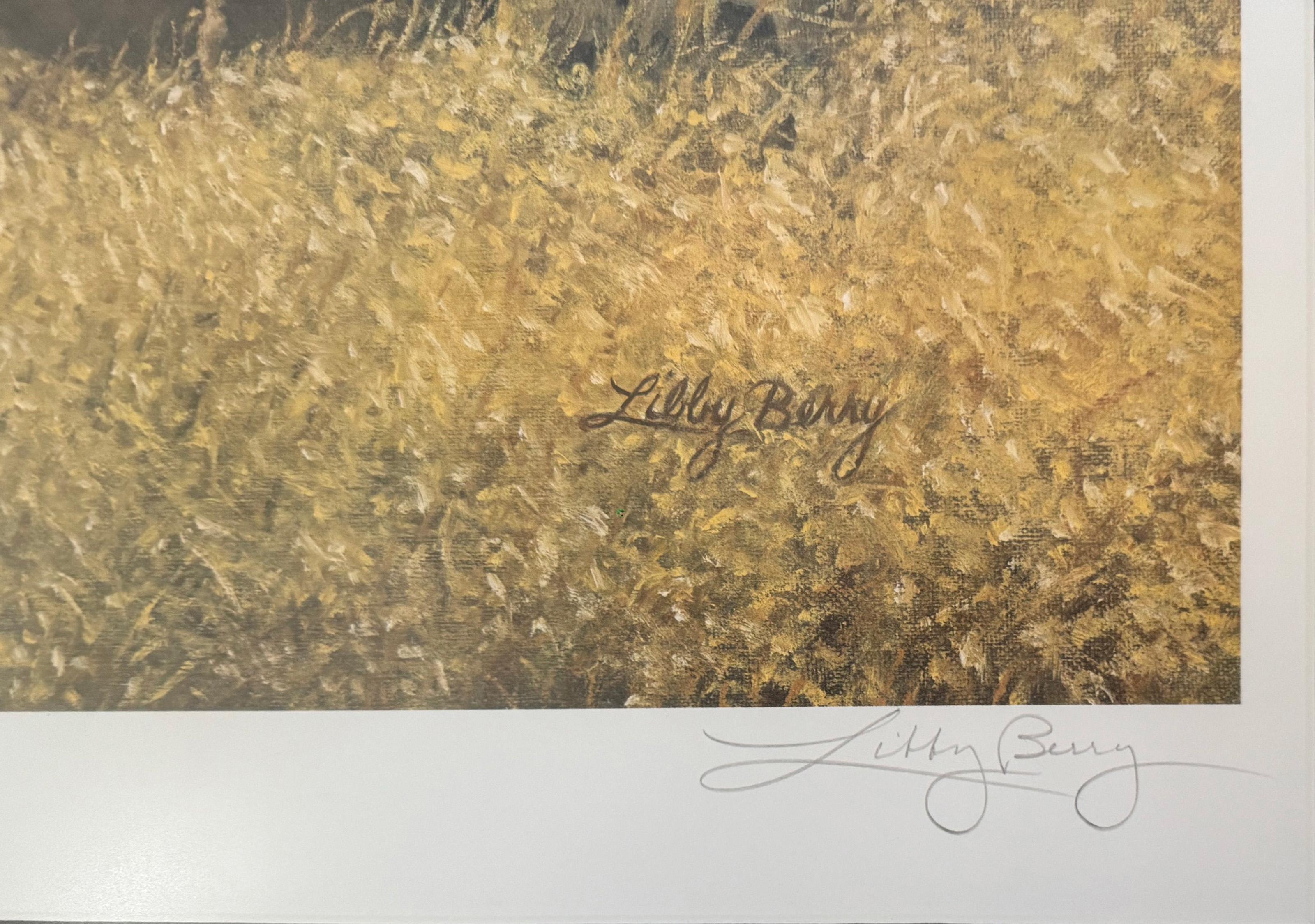 Look who's coming to dinner, Modern Offset Lithograph by Libby Berry For Sale 1