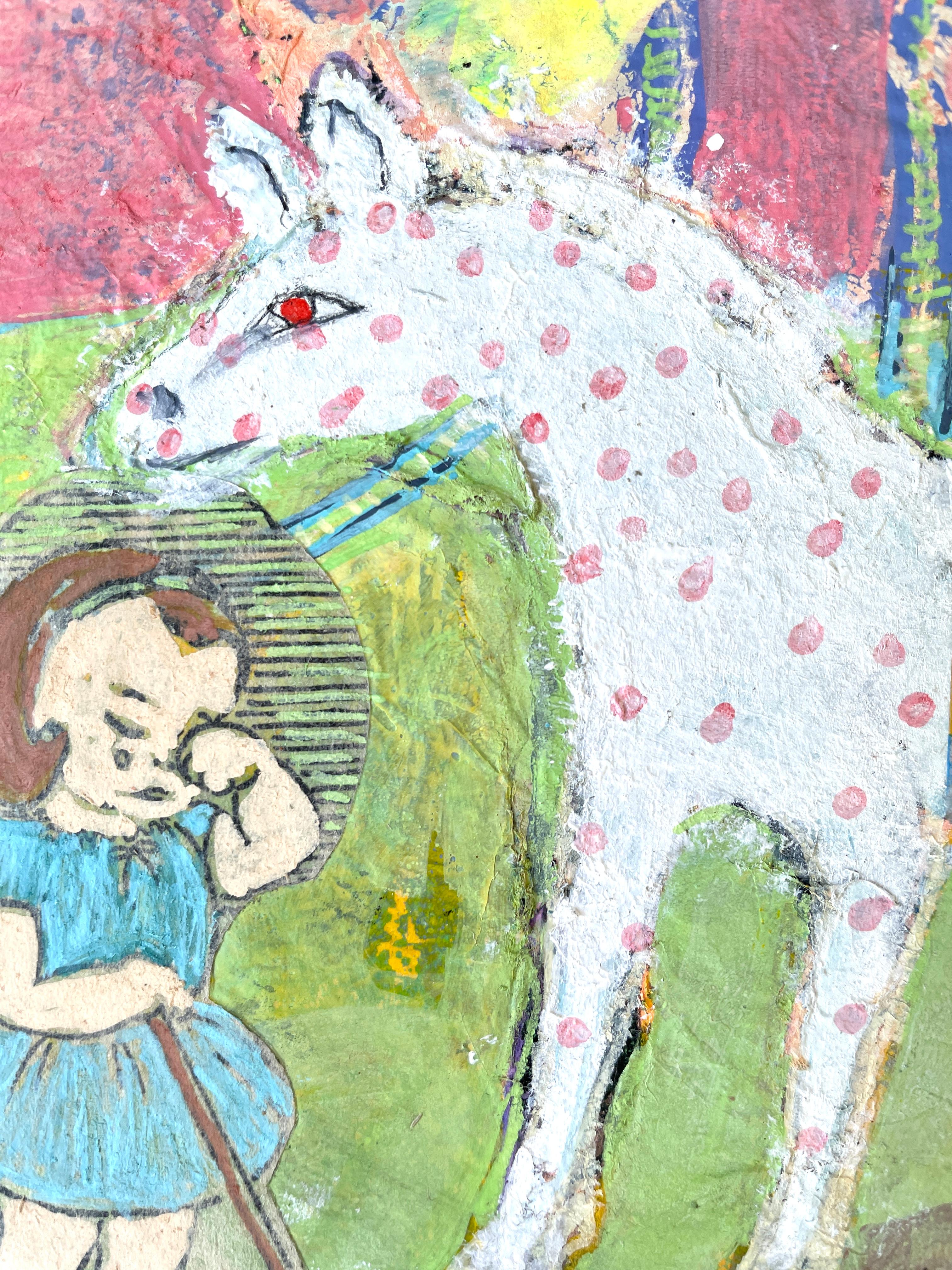 Dejar ir la infancia, Pintura original en venta 1