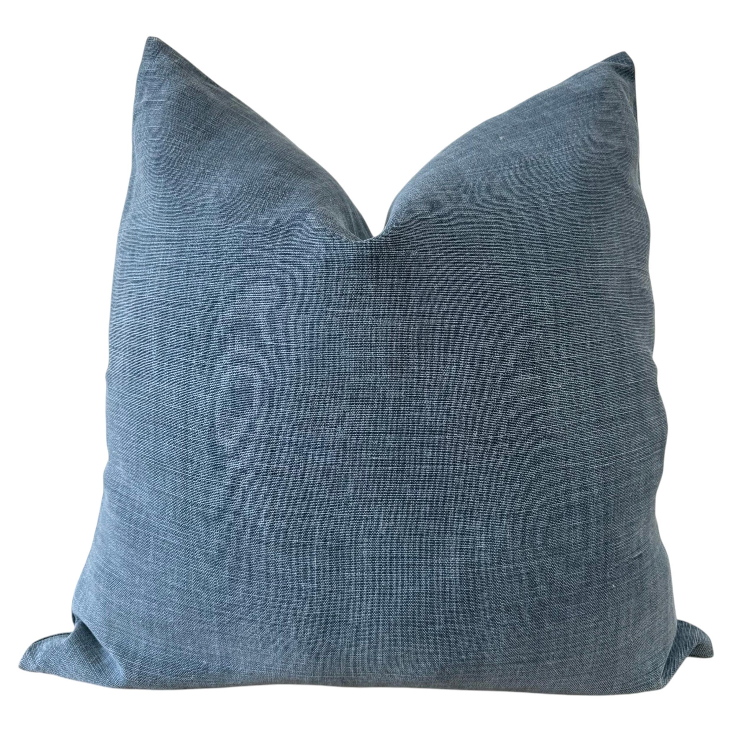 Inserto per cuscino in lino Stonewashed di Libeco - Oceano