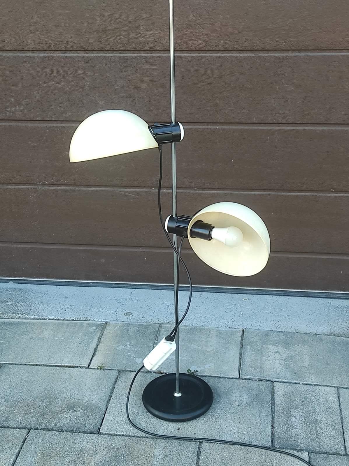 Slovenian Libellula Floor Lamp By Guzzini Meblo 1970s For Sale