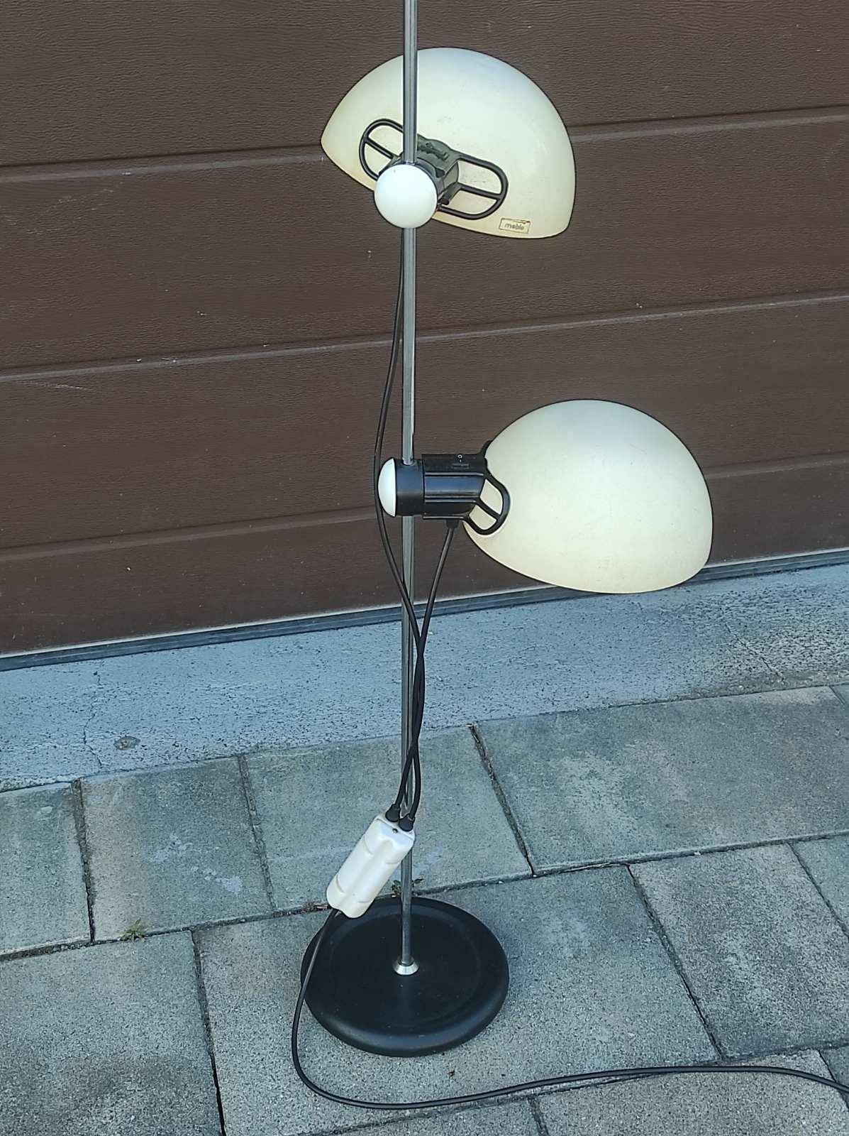 Chrome Libellula Floor Lamp By Guzzini Meblo 1970s For Sale