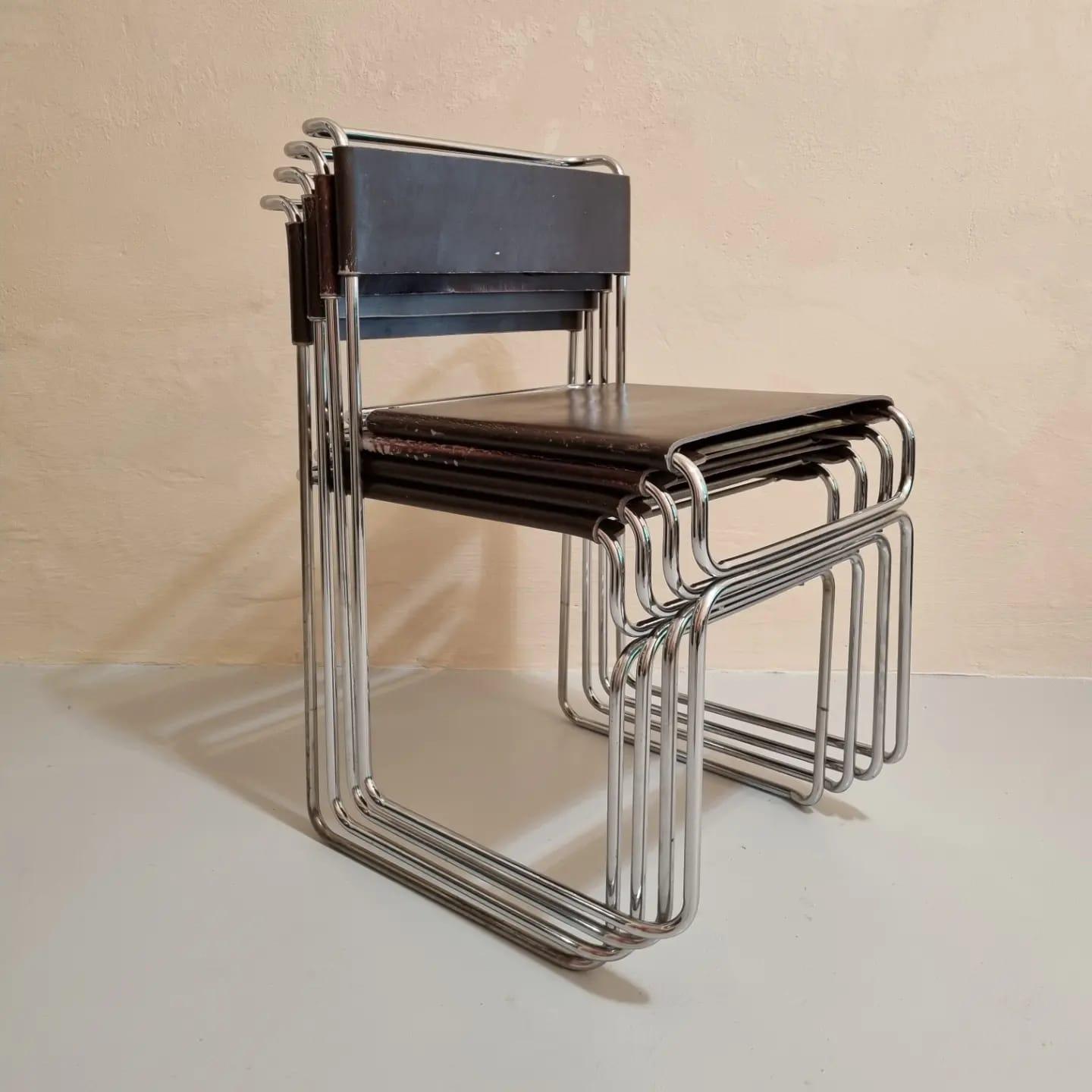 Libellula chairs by Giovanni Carini for Planula 1970.