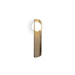 Libellula Contemporary Brass Wall Light by Jan Garncarek
