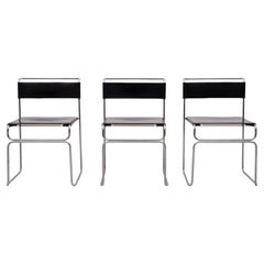 'Libellula' stackable Dining chairs by Giovanni Carini for Planula Italy 1970s