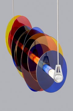 Libellule, StudioManda, Pendant Light, Colored Stained Glass, Led, Lebanon, 2019