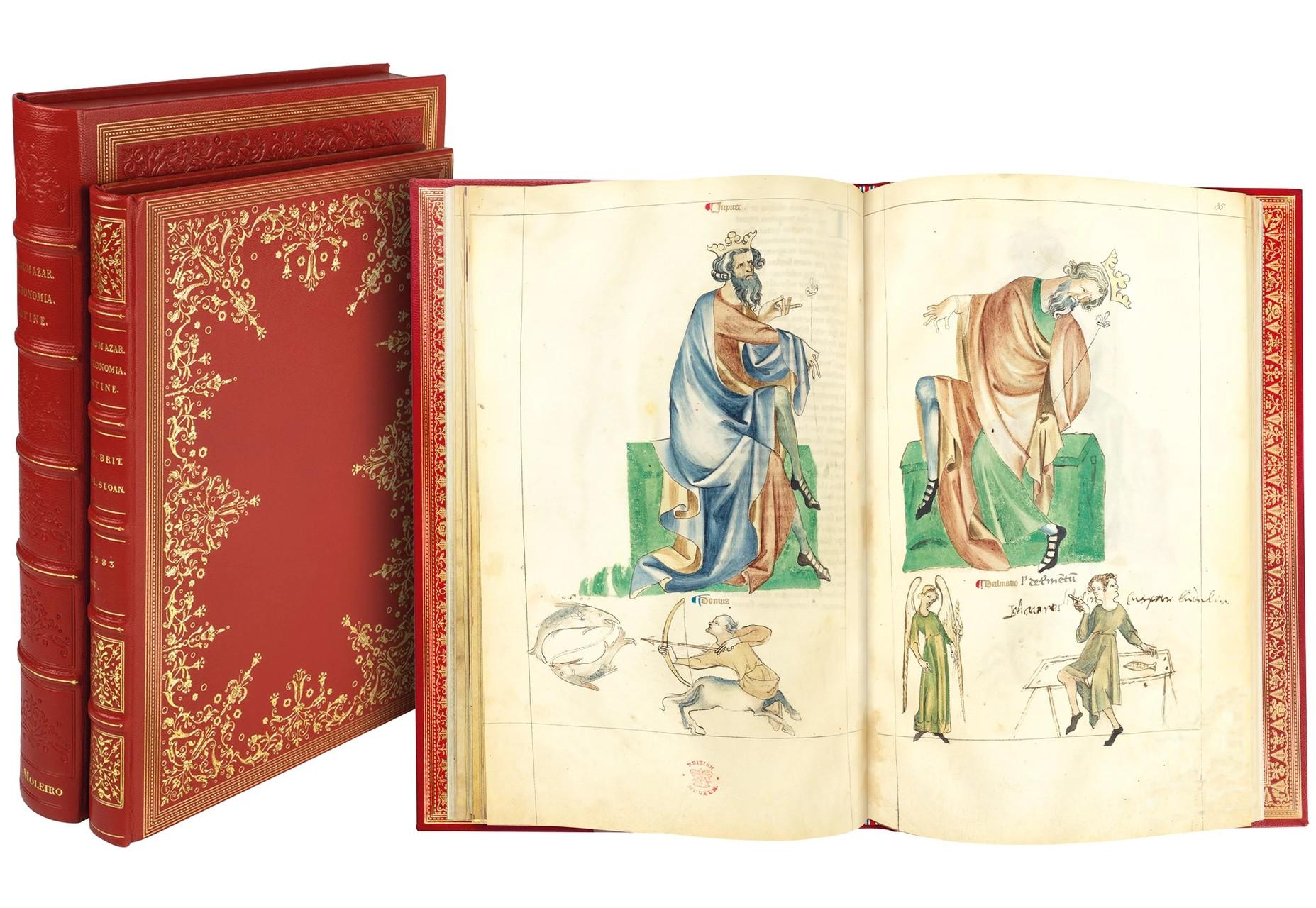 Dutch Liber Astrologiae - Albumazar Treatise - One-time only limited-edition facsimile For Sale