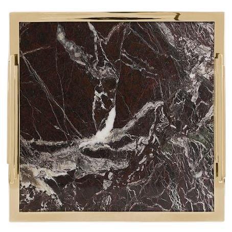 Libera - Bandeja decorativa artesanal, piedras semipreciosas y diseño refinado en venta