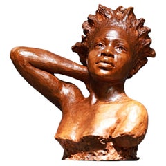 Libera Oggi Sculpture en terre cuite