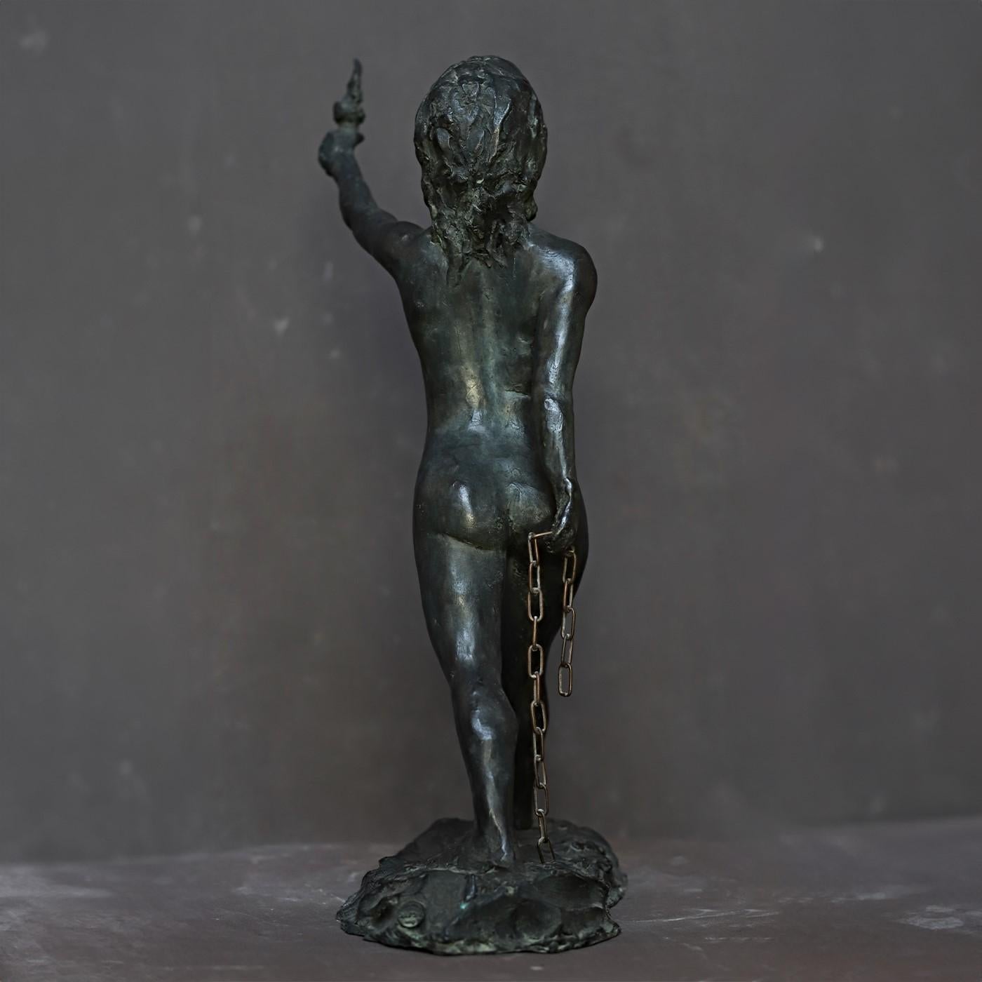 Libertà Bronzed Sculpture For Sale 2