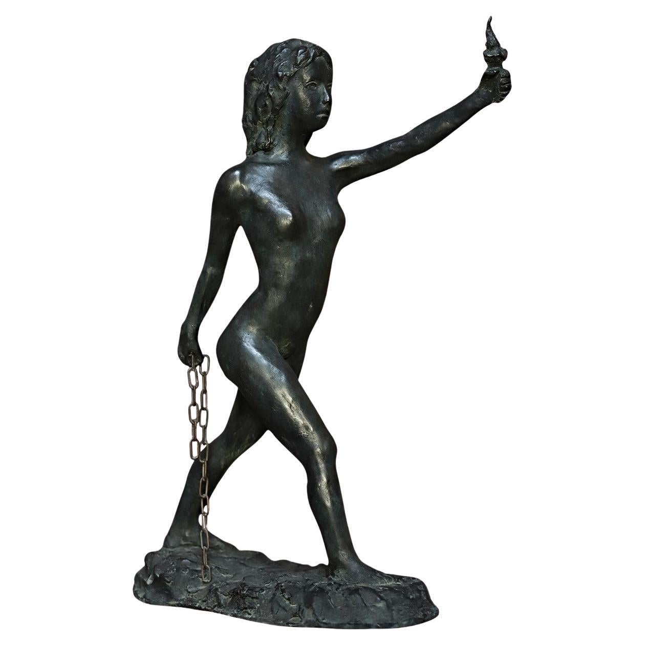 Libertà Bronzed Sculpture
