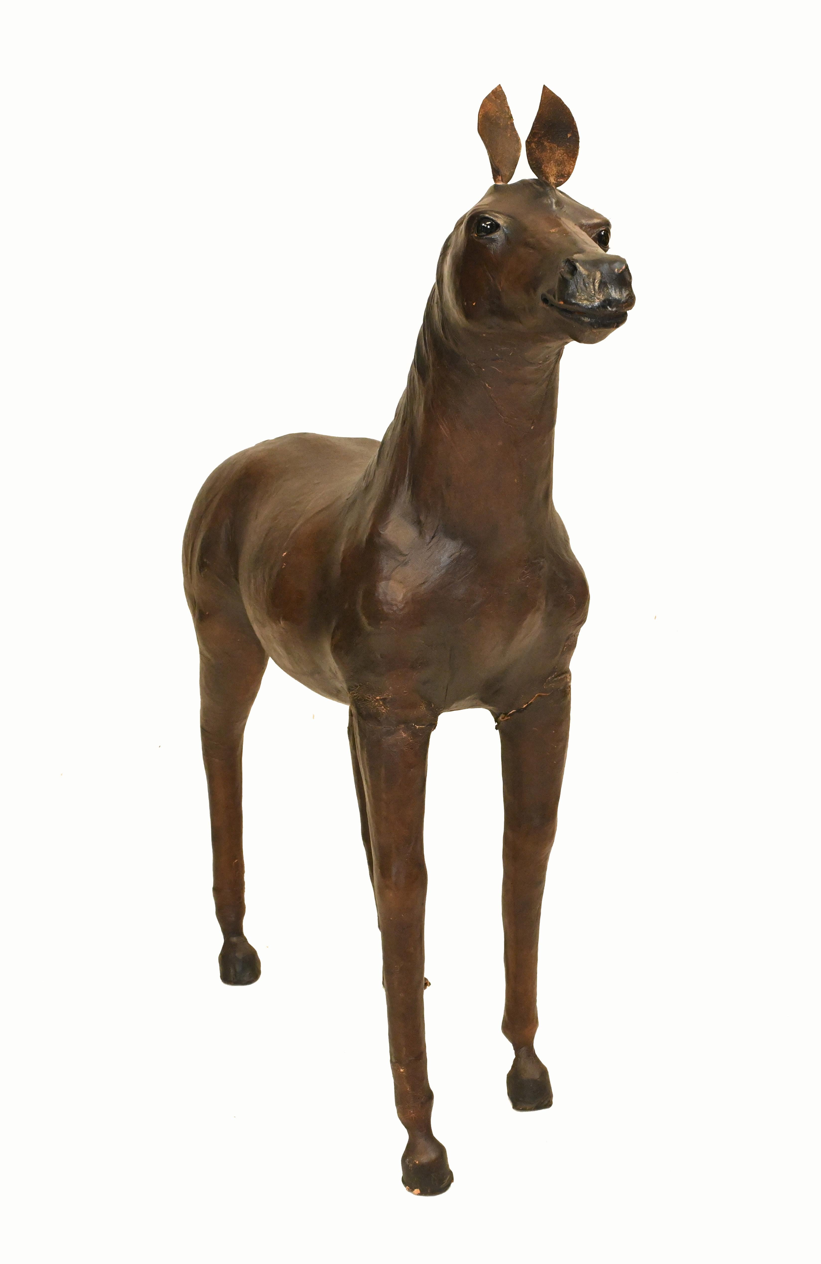 liberty leather horse