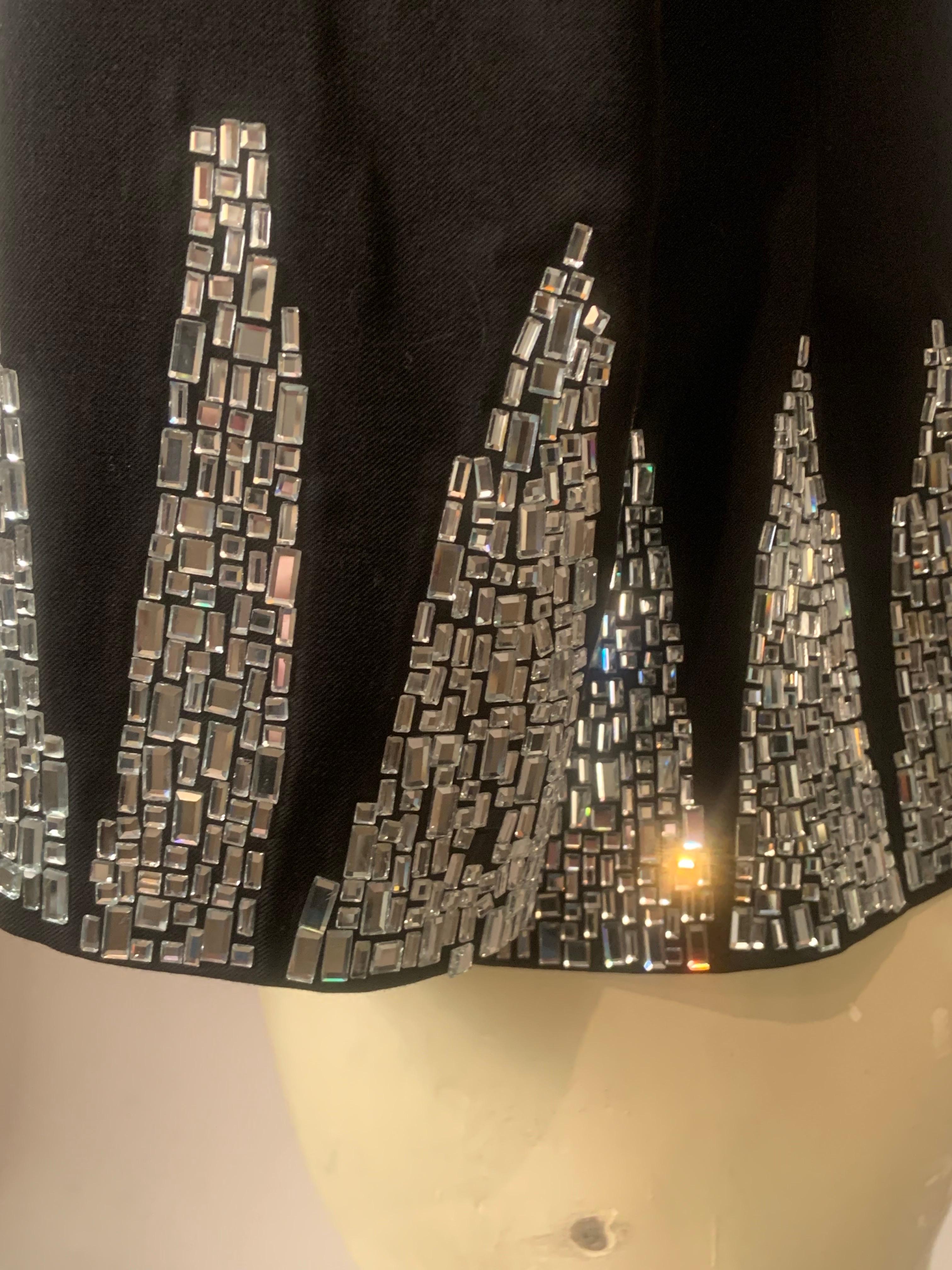 Libertine Crystal Embellished Black Wool Jacket For Sale 8