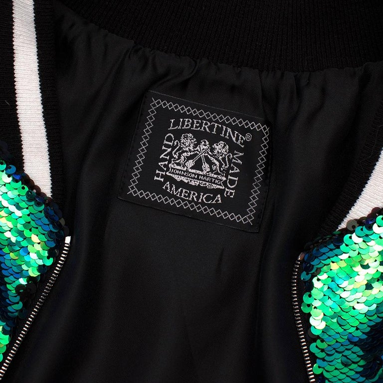 Libertine sequin bomber jacket discount
