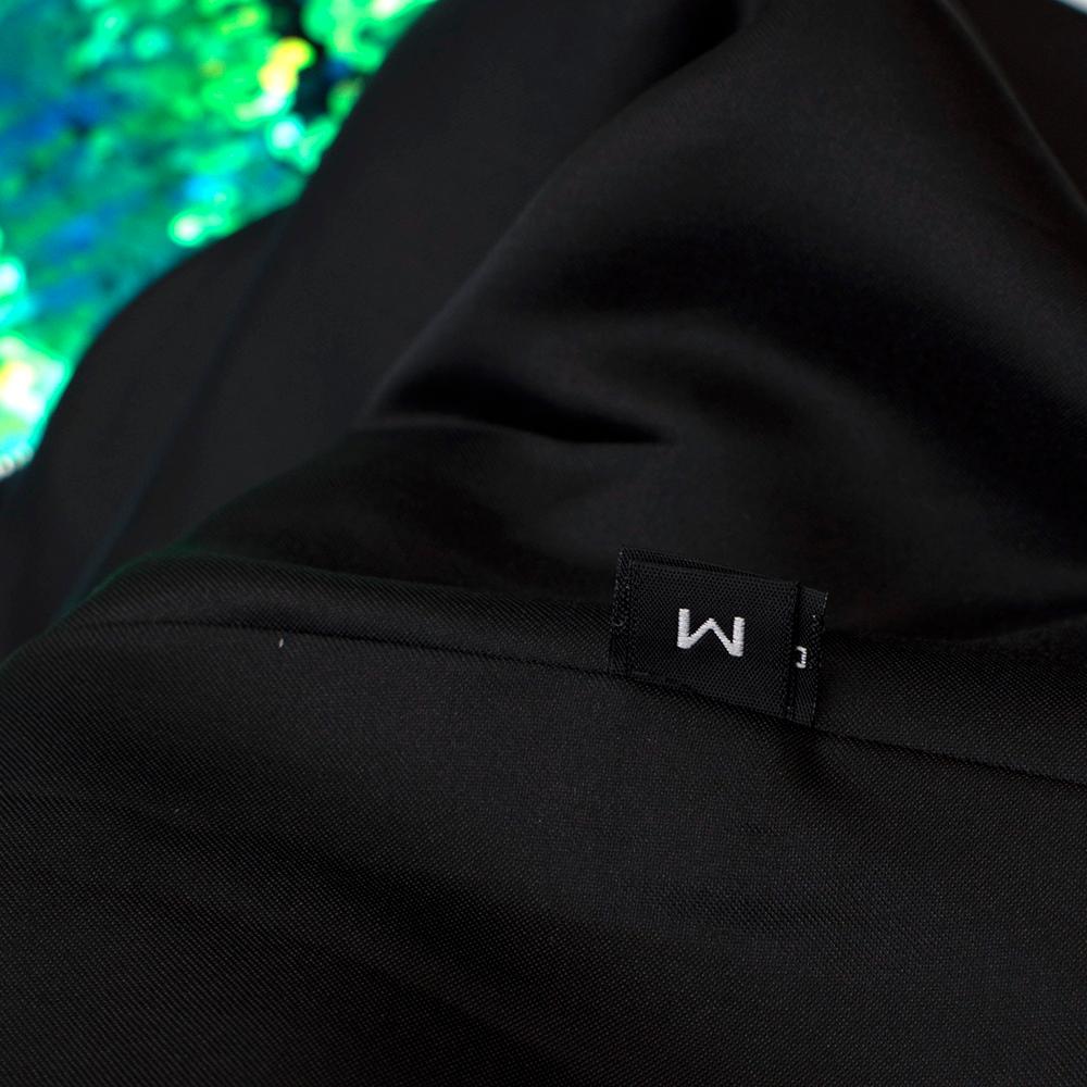 Libertine - Giacca bomber con paillettes iridescenti - Taglia M 4