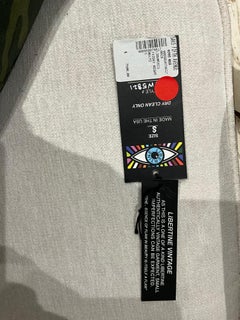 Libertine One-of-A-Kind Vintage Fringe Coat with Rhinestones