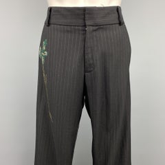 LIBERTINE Size S Black Crystal Embellishment Dress Pants