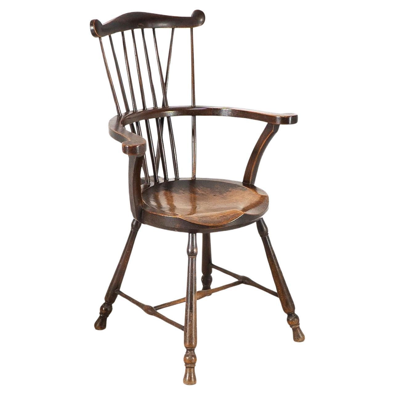 Liberty and Co. A good quality Windsor armchair
